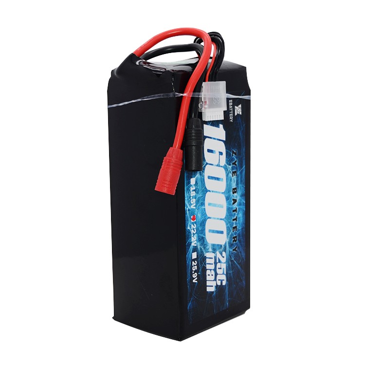 16000 mAh lipo -batterij