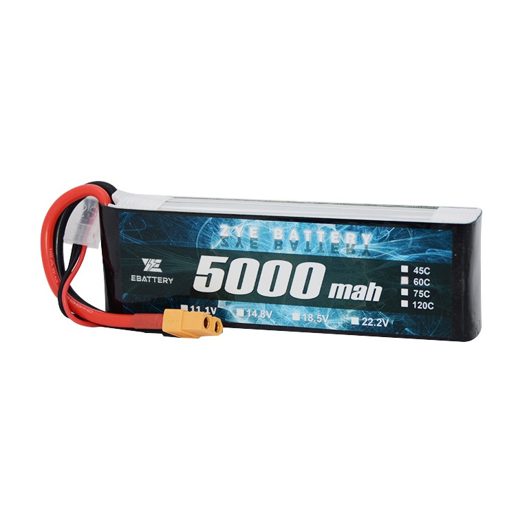 3S1P 11.V 5000 mah 8000 mah Lipo-batterijpakket