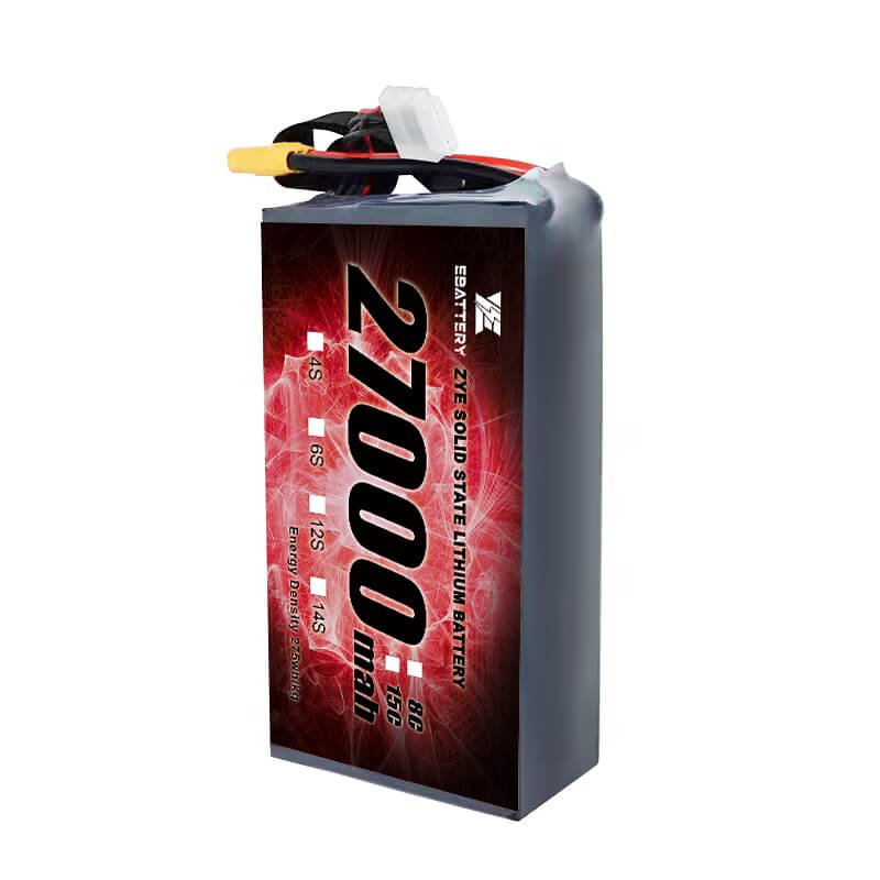 Li High Energy Density Solid State 27000mAh batterij