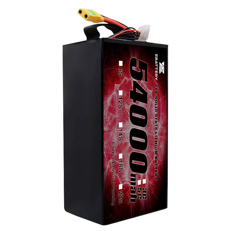 LI HV 54000mAh 12S Solid State-batterij